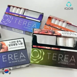 韓國原廠 TEREA 多款煙彈包裝實拍對照